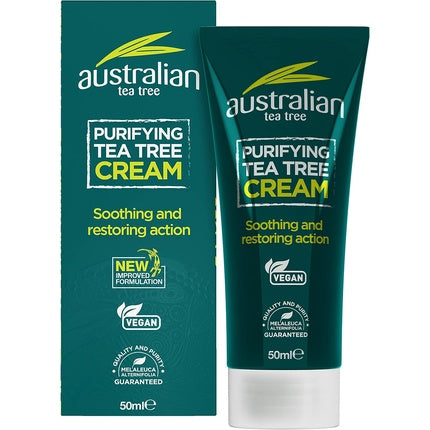 Cremă față, Australian Tea Tree, purificatoare, 50ml