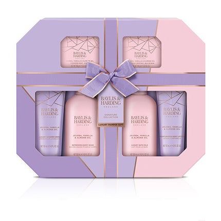 Set Cadou Îngrijire Corp Baylis & Harding Jojoba Vanilla, 6 Piese