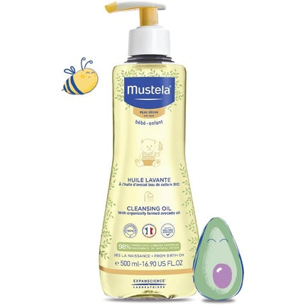 Ulei curățare, Mustela, piele uscată, 500ml