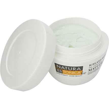 Crema de față Natura Estonica Bio pentru ten combinat și sensibil cu ulei de mușchi islandez, 50ml