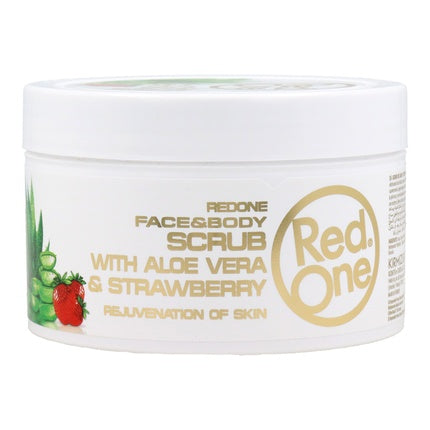 Exfoliant Facial Red One Daily Scrub Aloe Vera & Strawberry 400 ml