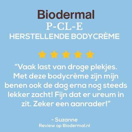 Biodermal P-Cle Body Cream Ultra Hydrating, Lichid hidratant pentru corp cu uree, 267g