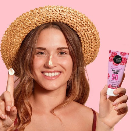 Cremă de față, Organic Shop, SPF 50, 50ml