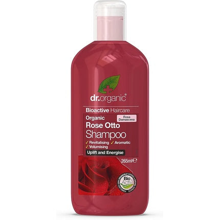 Șampon Dr Organic, Rose Otto, revigorant, 265ml