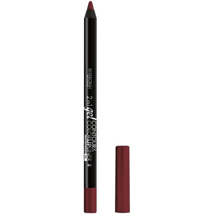 Creion de buze, Deborah, 2in1 Gel WP, nuanta 08