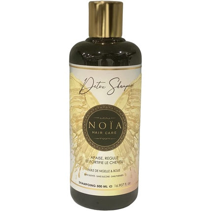 Șampon Detox NOÏA cu Ulei de Nucă Neagră și Lut, 500ml
