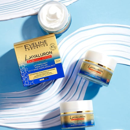 Cremă față, Eveline, Bio Hyaluron Multi Nourishing, 60+