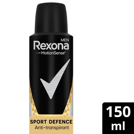 Rexona Men Motionsense Sport Defence Deo Spray, negru/argintiu, 130 ml