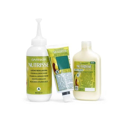 Vopsea de păr, Garnier Nutrisse Crème, castaniu închis
