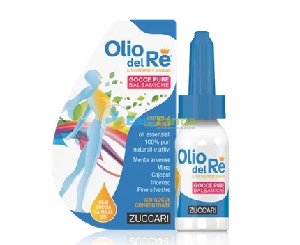 Olio del Re Gocce Pure Balsamiche, Zuccari, 10ml