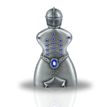 Perfum Bărbați Lattafa Niche Emarati Khalid, 100 ml, Argintiu