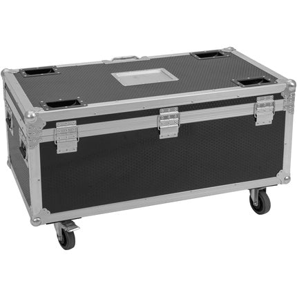 Flightcase Roadinger, negru, 57x57x105 cm