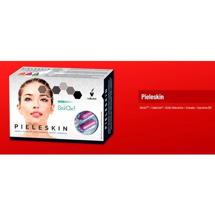 Supliment Piele, Novadiet, Pieleskin, 30 capsule