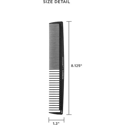 Pieptăn Cricket All Purpose Cutting Carbon Comb C20, negru, unisex