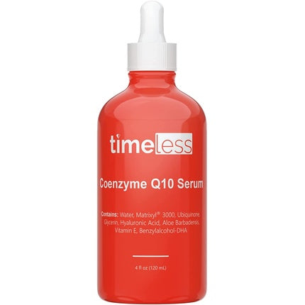 Serum Anti-Îmbătrânire, Timeless Skin Care, Coenzyme Q10 cu Matrixyl 3000, Refill, 120ml