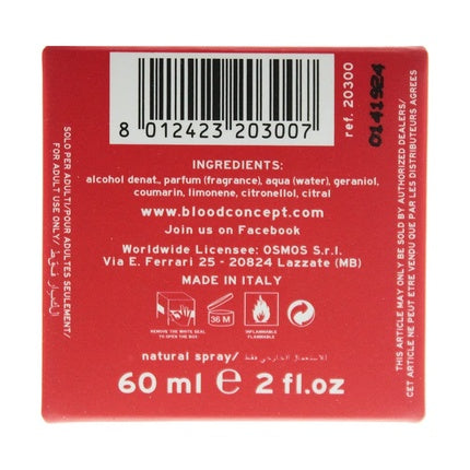 Parfum, Blood Concept, Red + MA, 60ml