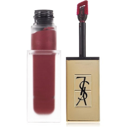 Ruj Yves Saint Laurent, The Metallics Matte Stain, roșu, 6ml