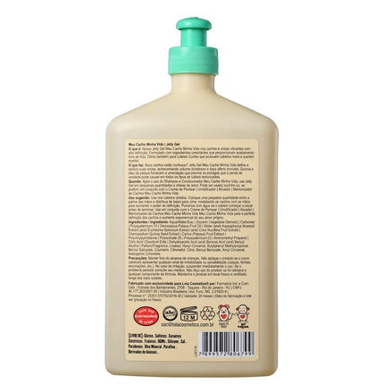 Gel styling, Lola Cosmetics Meu Cacho Minha Vida Jelly Gel, 500g