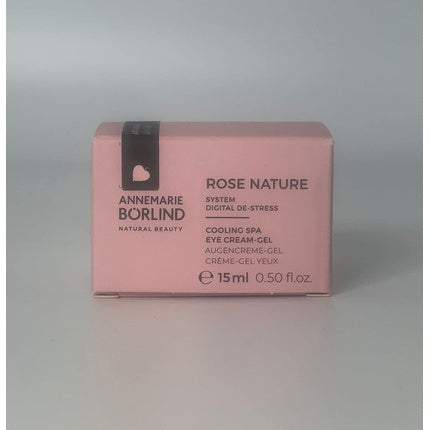 Cremă-gel pentru ochi, Annemarie Börlind Rose Nature, 15ml