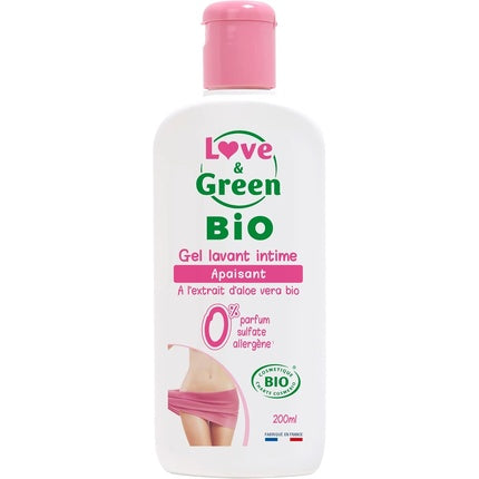 Gel Lavant Intim Love & Green cu Aloe Vera Bio, 200ml