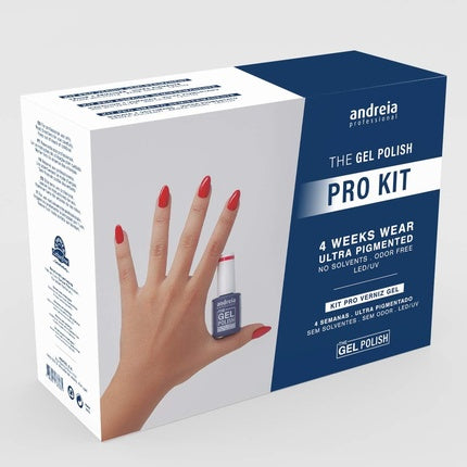 Set Manichiura Gel Andreia Professional PRO Kit, Primer, Gel Base și Top Coat