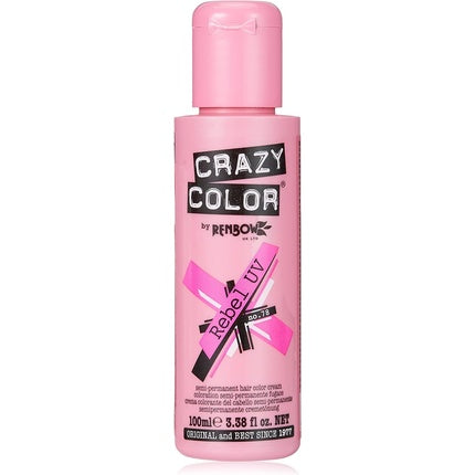 Cremă colorantă păr, Crazy Color, Rebel UV, 100 ml