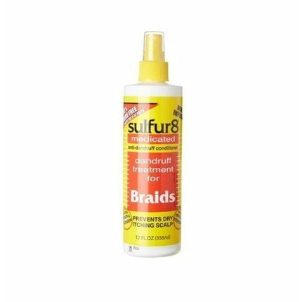Sulfur8 Medicated Anti-Dandruff Conditioner for Braids, 12oz (356ml)