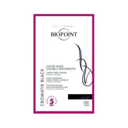 Biopoint Cromatix Gold Mask Black, Mască păr, NERO BLACK