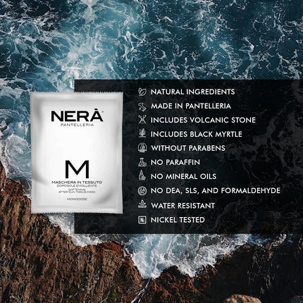 Masca Textilă, Nera Pantelleria, Calmantă După Soare