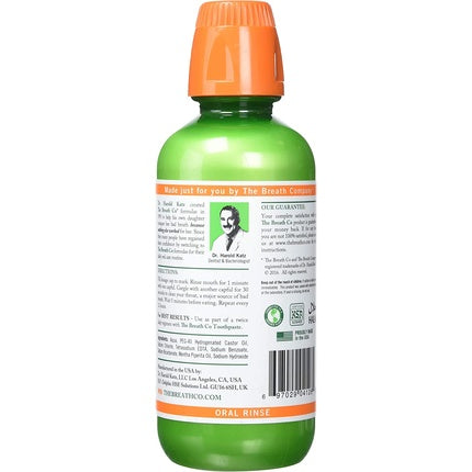Rinse Oral The Breath Company 500ml Fără Alcool Aromă Mild Mint