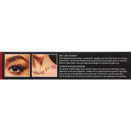 Eyeliner lichid, NYX, Epic Wear, roșu