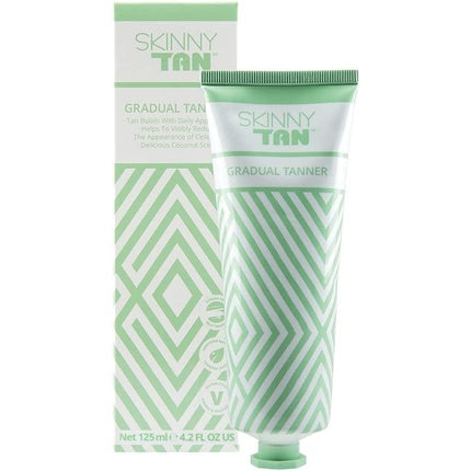 Loțiune Bronzant Gradat Skinny Tan Original, 125ml, Parfum de Cocos