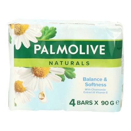 Săpun Palmolive Naturals, Chamomile & Vitamin E, 4 buc x 90 g