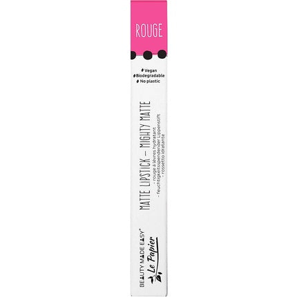 Ruj Honbeanify Beauty Made Easy Le Papier Roz Vegan Mat 6g