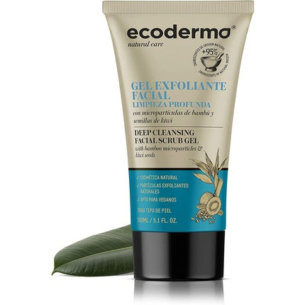 Gel exfoliant Ecoderma, 150ml, pentru față
