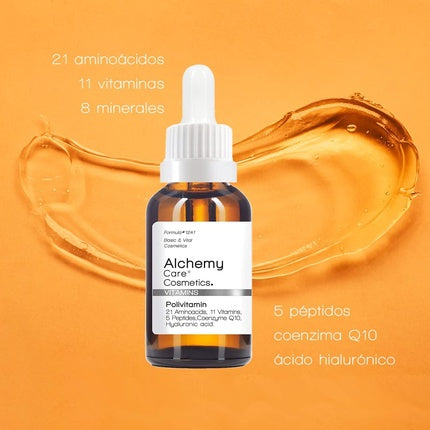Serum vitamine, Alchemy Care, Polyvitaminic, 30ml, ambalaj alb