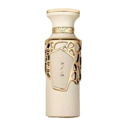 Fragrance World Creme Of Clouds, EDP, Cremiu cu finisaje aurii