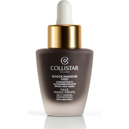 Auto-bronzant, Collistar, Self Tanning Face Magic Drops, 30ml