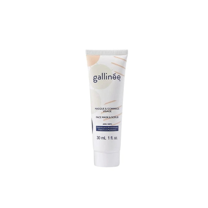 Mască exfoliantă pentru față Gallinee Microbiome Skincare, cu prebiotice, efect de rafinare, 30 ml