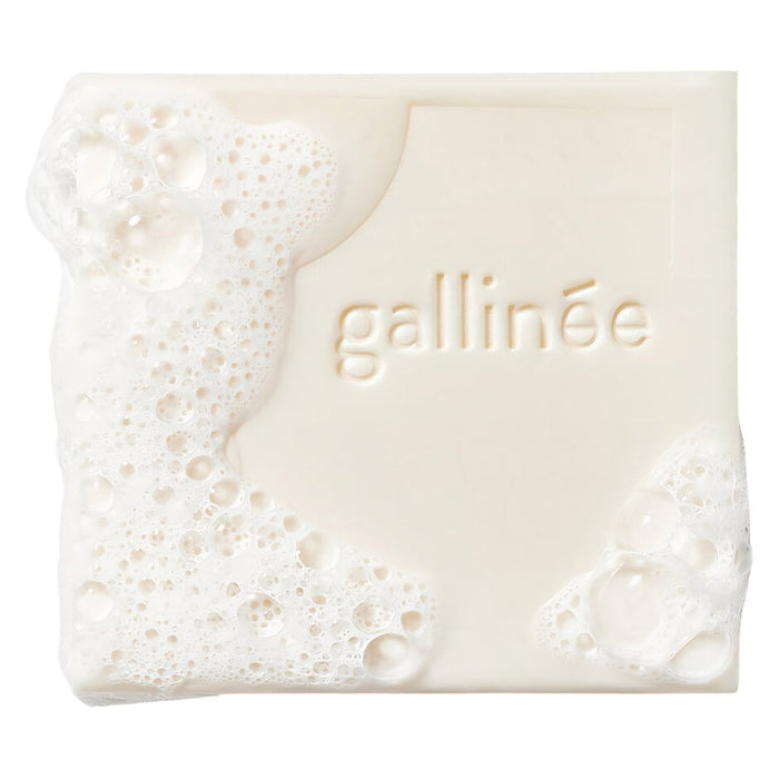 Săpun de curățare Gallinee Microbiome Skincare, cu prebiotice și postbiotice, calmant, pentru față și corp, 100 g, tester