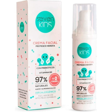 Cremă față, Seven Kids, 50ml, protecție și hidratare