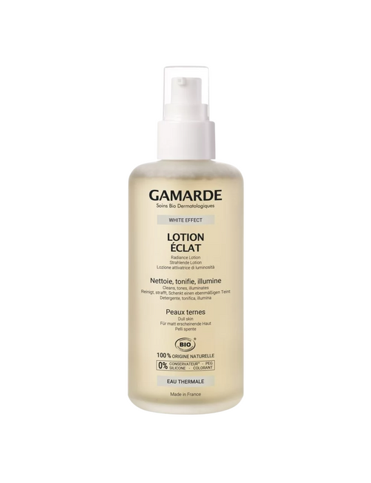 Loțiune de față Gamarde White Effect Lotion Éclat, anti-pete, iluminatoare, 200 ml