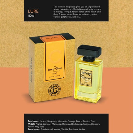 Parfum Jenny Glow, Lure, galben, sticlă