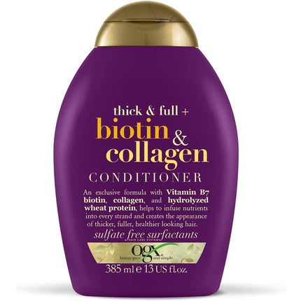 Balsam OGX Thick & Full Biotin & Collagen, 385ml