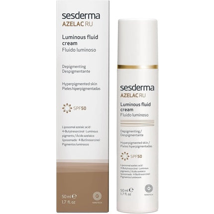 Cremă de protecție solară, Sesderma, AZELAC RU, SPF 50, 50ml