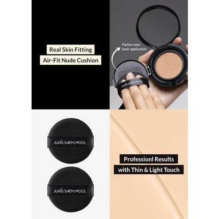 Fond de ten cushion, Jung Saem Mool Essential Skin Nuder Long Wear Refill, Bej