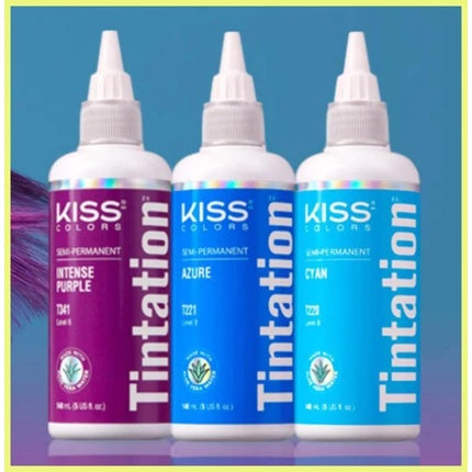 Culoare Păr Semipermanentă Kiss Tintation - Pink Petal, 170ml