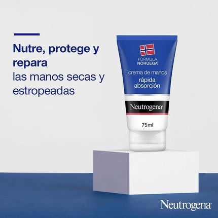 Cremă mâini Neutrogena Norway 75ml, absorbție rapidă, textură ușoară