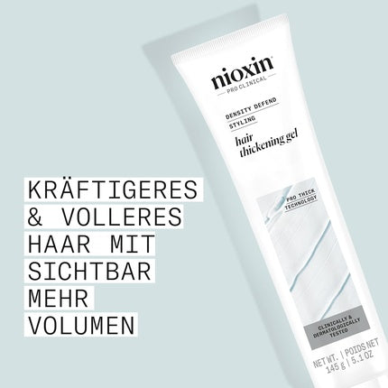 Gel păr Nioxin Density Defend, ulei mentă, 140ml