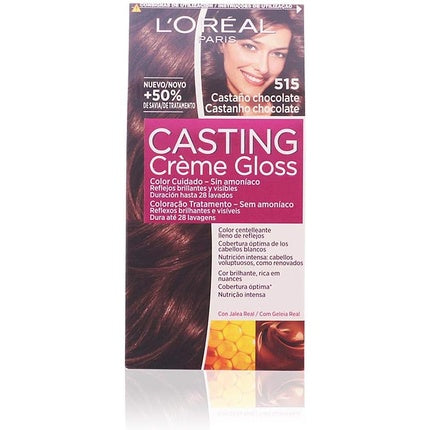 Vopsea de păr, L'Oréal, Casting Crème Gloss, Maro Ciocolatiu